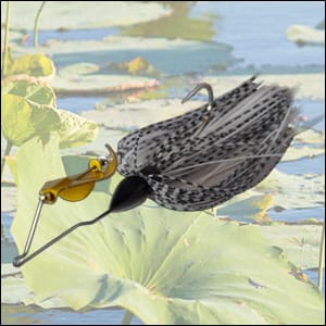 Late Fall Buzzbaits really shine when the water temperature cools down. The faster you fish Late Fall Buzzbaits, the more noise it tends to make.