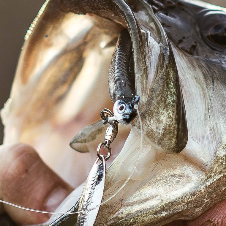 Underspins For Summertime Bass are an excellent choice for active, schooling largemouths in deep water