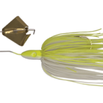 Chart/White Gold engineered cupped and pitched prop Baby Buzzbait™. Baby Buzzbait™ by Lee Bailey Jr is a world renowned design.