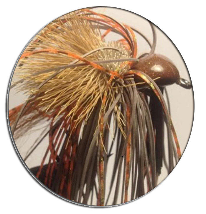 Andy's Hand-Tied jig is hand-tied in Madison, Connecticut, by Andy Vallombroso