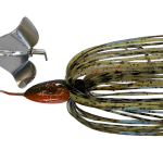 Silver blades reflect bright, natural light that closely imitates the flash of fleeing minnows or shad.