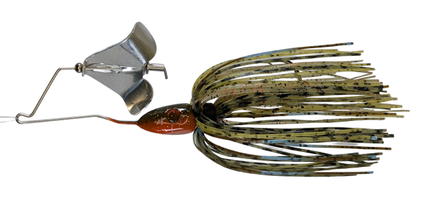 Silver blades reflect bright, natural light that closely imitates the flash of fleeing minnows or shad.